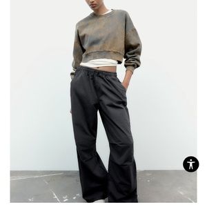 Zara parachute pants